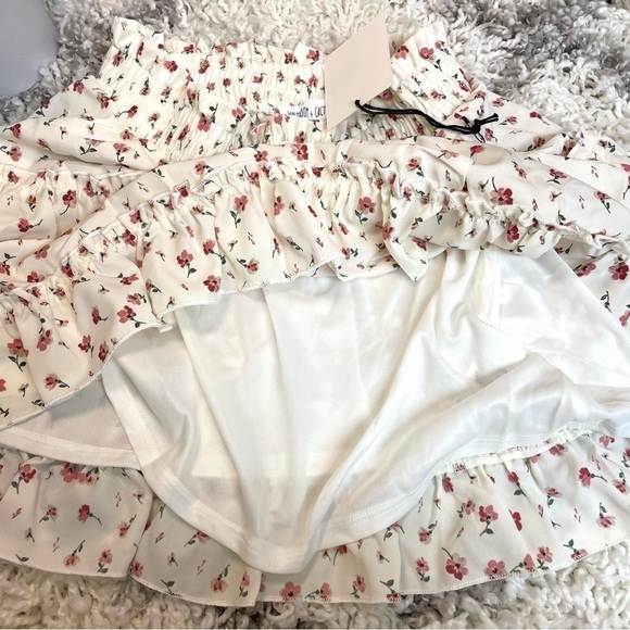 NWT Whiteroom + Cactus Ivory Floral Skirt Set - Picture 10 of 10
